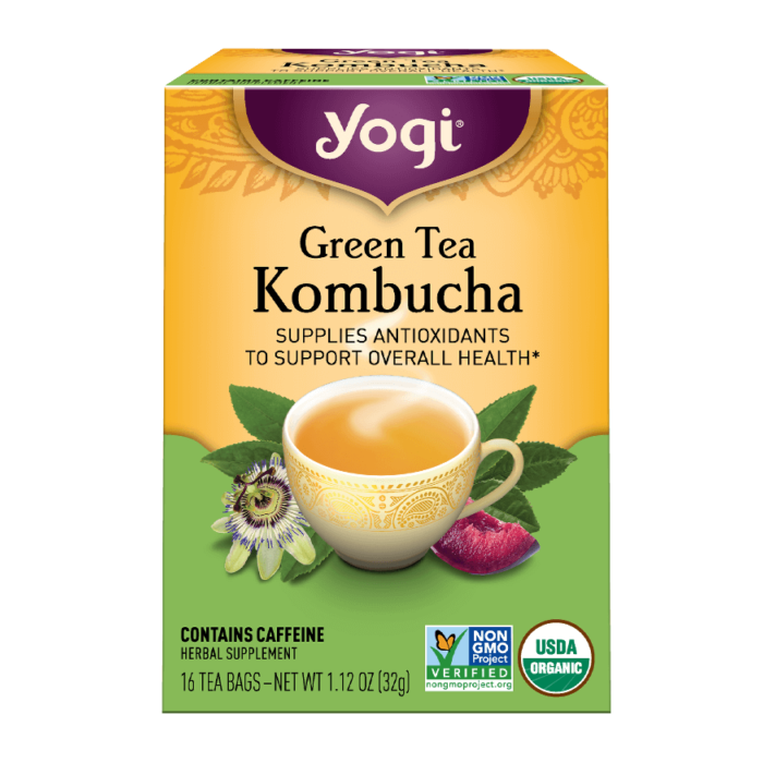 Green Tea <br />Kombucha Tea