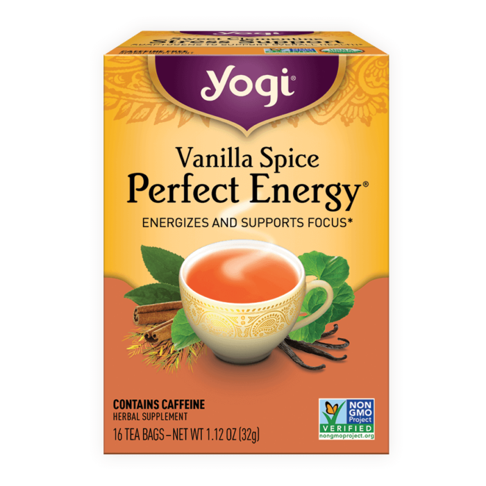 Vanilla Spice <br />Perfect Energy<sup>®</sup>Tea