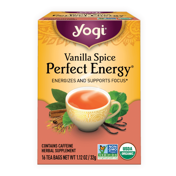 Vanilla Spice <br />Perfect Energy<sup>®</sup>Tea