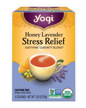 Honey Lavender <br />Stress Relief Tea