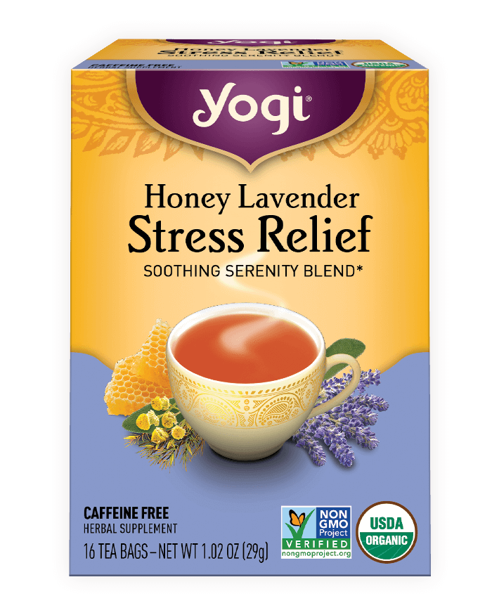 Honey Lavender <br />Stress Relief Tea