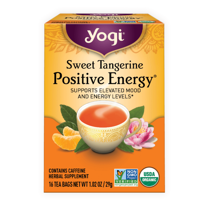 Sweet Tangerine <br />Positive Energy Tea