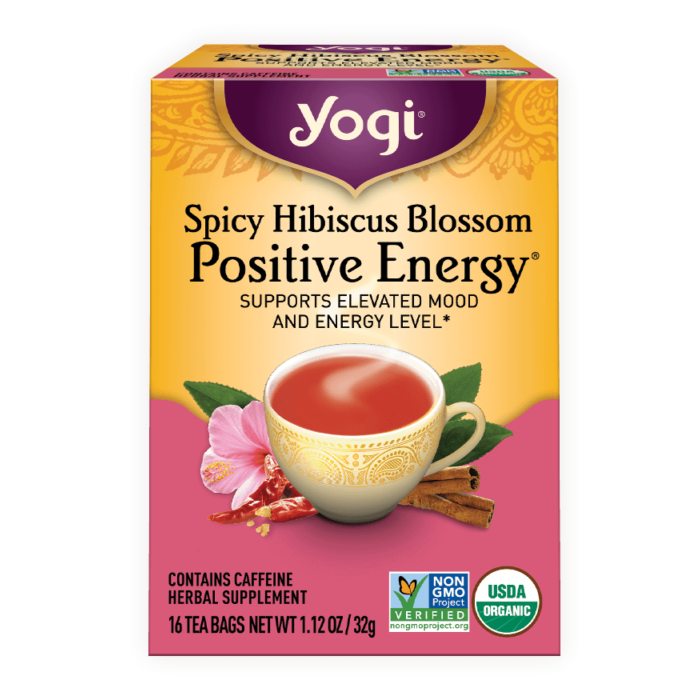 Spicy Hibiscus Blossom Positive Energy Tea
