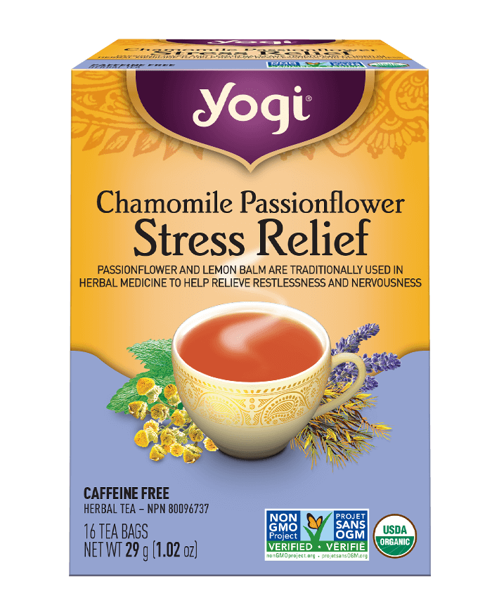 Chamomile Passionflower Stress Relief | Yogi Tea
