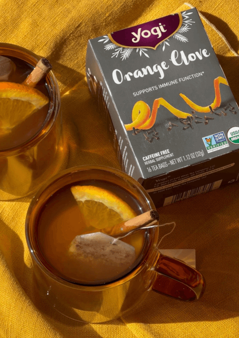 Orange Clove tea