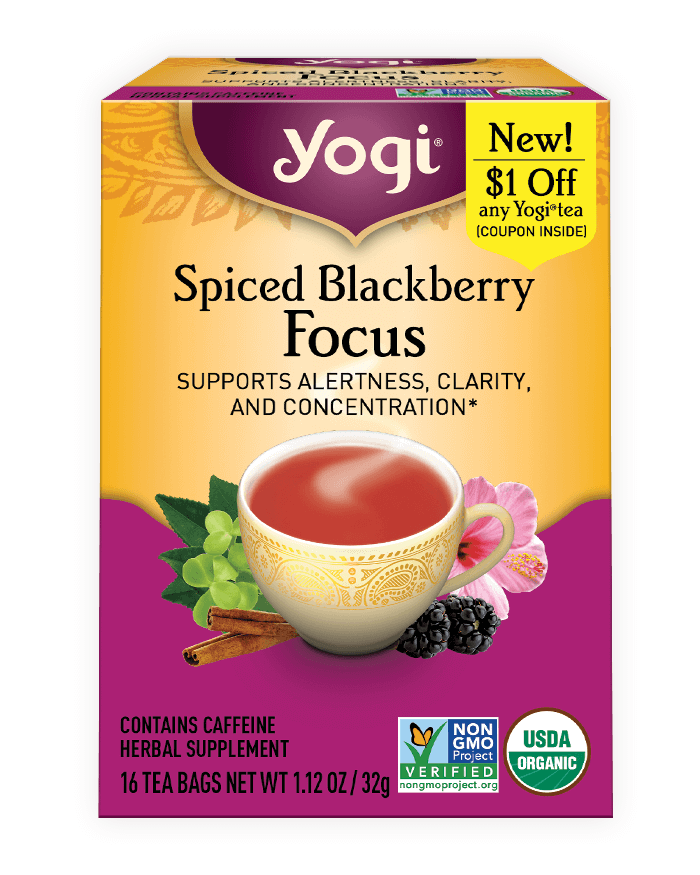 Spiced Blackberry Focus Tea