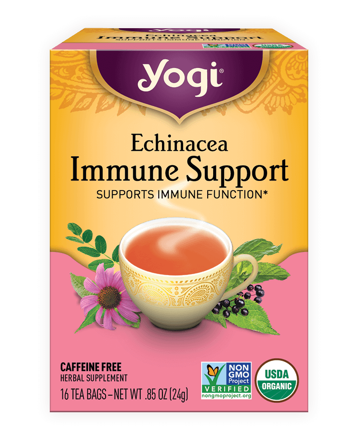 Immune-boosting teas
