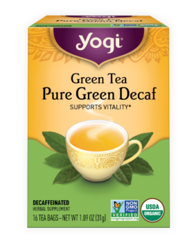 Green Tea Pure Green Decaf Tea | Yogi Tea