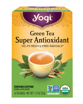 Yogi Green Tea Super Antioxidant Tea | Yogi Tea