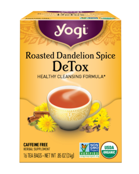 Roasted Dandelion Spice DeTox | Yogi Tea