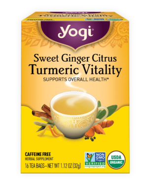 Yogi Sweet Citrus Turmeric Vitality Tea | Yogi Tea