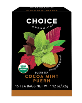 Choice Tea Cocoa Mint Puerh