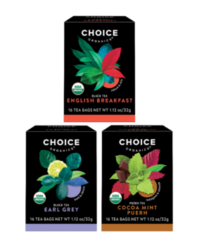 Choice Organic Black Tea Variety Pack