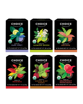 Choice Organic Favorites Tea Variety Pack