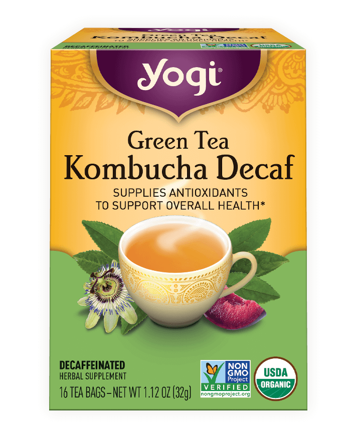Green Tea <br />Kombucha Decaf Tea