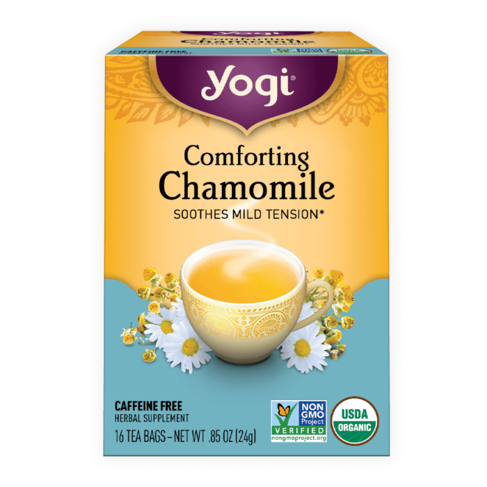 Comforting <br />Chamomile Tea