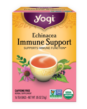 Echinacea Immune Support Tea | Yogi Tea