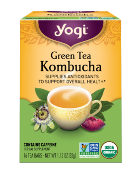 Green Tea Kombucha | Yogi Tea