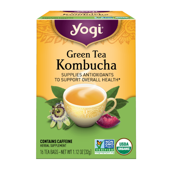 Green Tea <br />Kombucha Tea