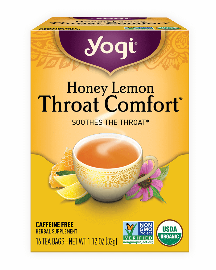 Honey Lemon <br />Throat Comfort<sup>®</sup> Tea