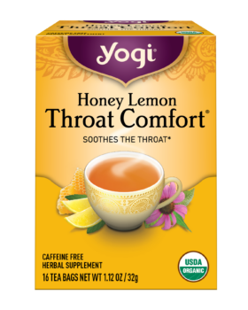 Yogi Honey Lemon Throat Comfort Tea