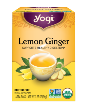 Yogi Lemon Ginger Tea | Yogi Tea