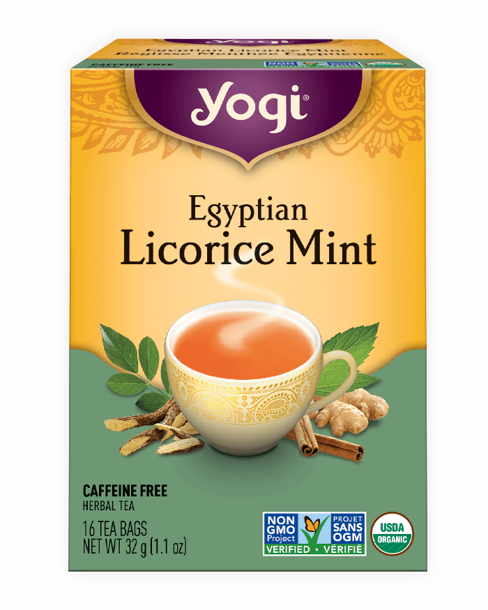 Yogi Teas in Canada<br/>Egyptian Licorice Mint
