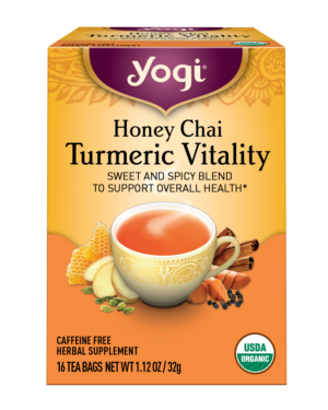 Yogi Honey Chai Turmeric Vitality tea
