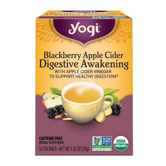 Blackberry Apple Cider Digestive Awakening Tea