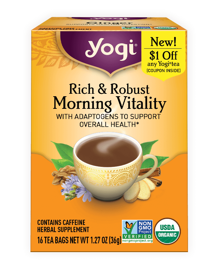 Rich & Robust <br />Morning Vitality Tea