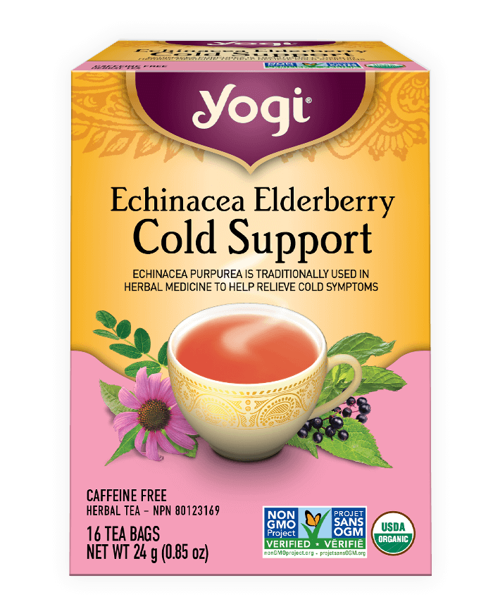 Echinacea Elderberry Immune Support | Yogi Tea