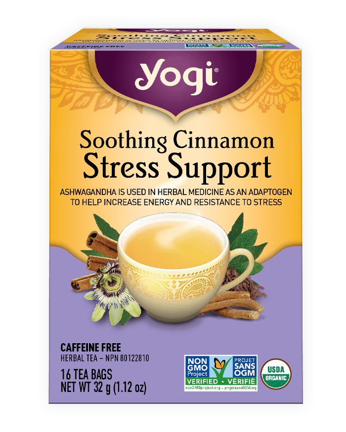 Soothing Cinnamon Stress Support | Yogi Tea