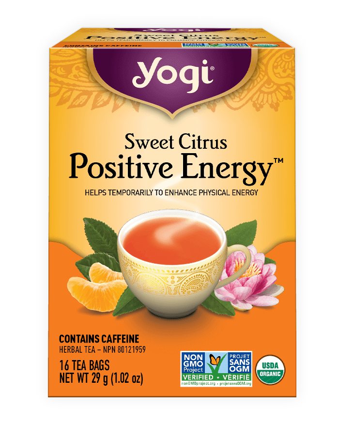 Sweet Citrus Positive Energy | Yogi Tea