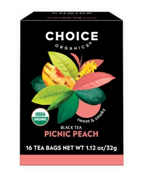 Choice Organics Picnic Peach Tea