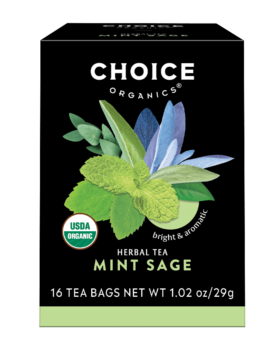 Choice Mint Sage Herbal Tea